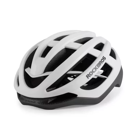 Rockbros HC-58WG-L Kerékpáros Sisak 58-61 cm - Fehér-Szürke