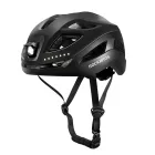 Rockbros ZK-077 Kerékpáros Sisak Beépített Fényforrásokkal 57-61 cm - Fekete