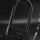 Rockbros SMART Kerékpárzár Ujjlenyomat Olvasóval és Bluetooth Kapcsolattal - Fekete