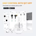 QCY AilyBuds Pro+ BT5.3 Fülhallgató - ANC LDAC IPX5  - Fekete