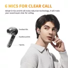QCY AilyBuds Pro+ BT5.3 Fülhallgató - ANC LDAC IPX5  - Fekete