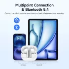 QCY Melobuds N50 BT5.4 Fülhallgató - ANC IPX4 - Fekete