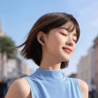 QCY Melobuds N30 BT5.4 Fülhallgató - ANC IPX4 - Fekete