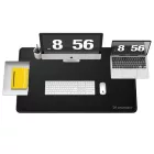 Wozinsky WPD-B1000 Gamer Asztali Egérpad XXL - 1000 x 500 mm - Vízálló - Fekete