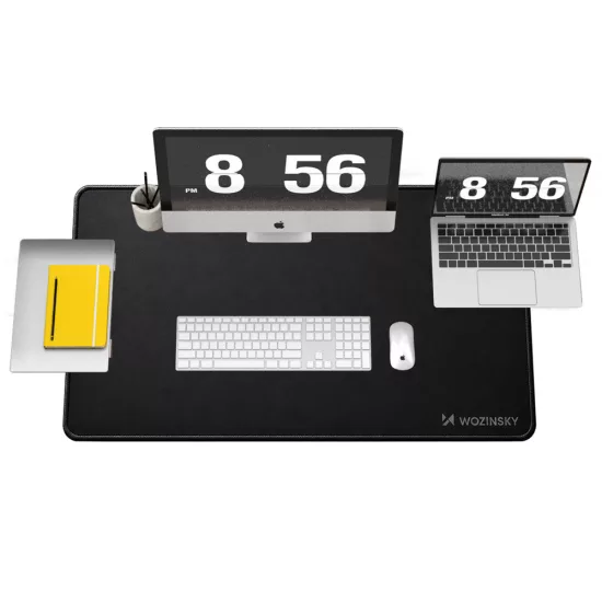 Wozinsky WPD-B1000 Gamer Asztali Egérpad XXL - 1000 x 500 mm - Vízálló - Fekete