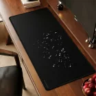 Wozinsky WPD-B1000 Gamer Asztali Egérpad XXL - 1000 x 500 mm - Vízálló - Fekete