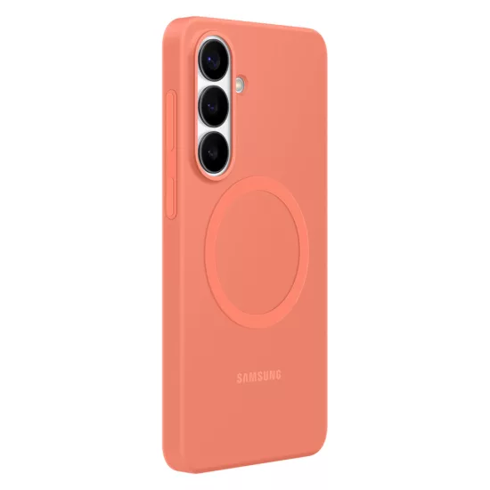 Samsung Galaxy S26 Plus Tok - Samsung Silicone Magnet Case - Piros