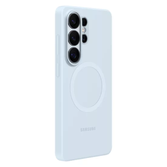 Samsung Galaxy S26 Ultra Tok - Samsung Silicone Magnet Case - Kék