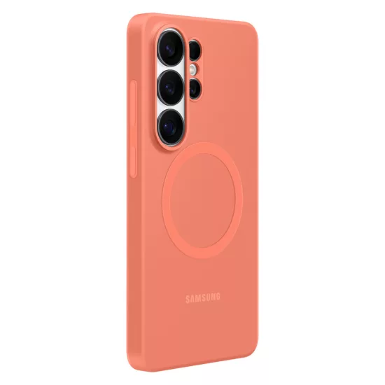 Samsung Galaxy S26 Ultra Tok - Samsung Silicone Magnet Case - Piros