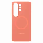 Samsung Galaxy S26 Ultra Tok - Samsung Silicone Magnet Case - Piros