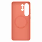 Samsung Galaxy S26 Ultra Tok - Samsung Silicone Magnet Case - Piros