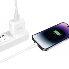 Dudao L2sL USB-A - Lightning Kábel - 1.2m 6A - Fehér