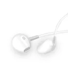 Dudao X10S Vezetékes In-Ear Fülhallgató - 3.5mm Mini Jack 1.15m - Fehér