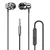 Dudao X10 Pro Vezetékes Fülhallgató - 3.5 mm - Fekete