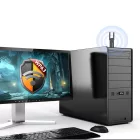 Wozinsky WAX-1800 Kétsávos USB 3.0 - WiFi 6 Adapter - Fekete