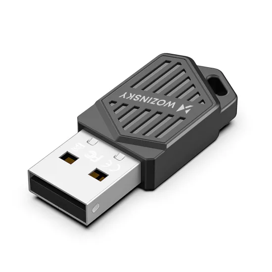 Wozinsky WAX-900 Kétsávos USB Wi-Fi 6 Adapter + Bluetooth 5.4 - Fekete