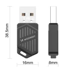 Wozinsky WAX-900 Kétsávos USB Wi-Fi 6 Adapter + Bluetooth 5.4 - Fekete