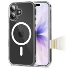 iPhone 17 Tok - Tech-Protect Flexair Hybrid CC Magsafe - Átlátszó