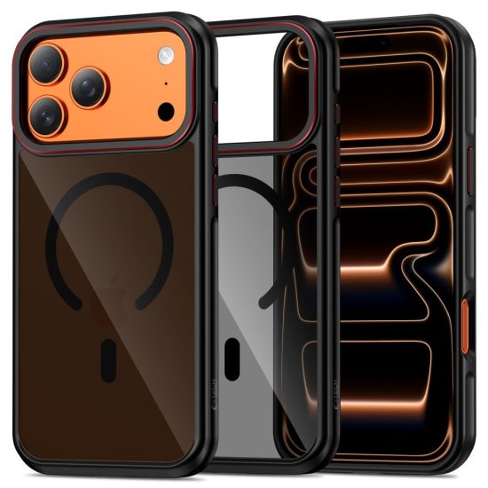 iPhone 17 Pro Tok - Tech-Protect MagHybrid MagSafe - Fekete-Piros