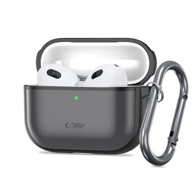 AirPods Pro 3 Tok - Tech-Protect Magmat - Áttetsző-Fekete