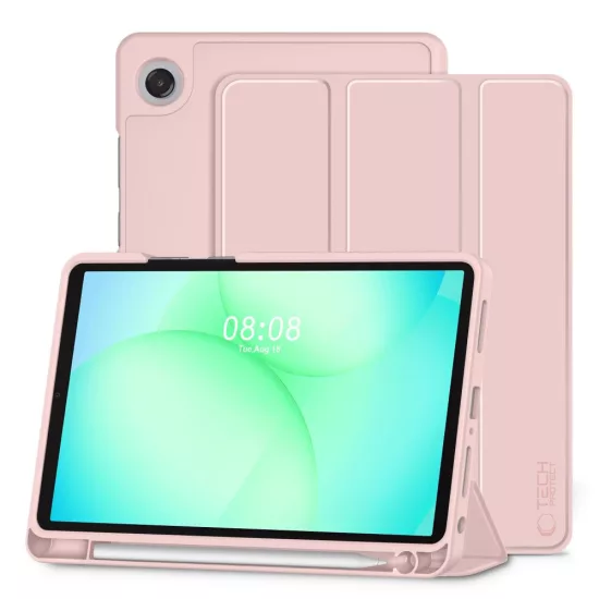 Samsung Galaxy Tab A9+ / A11+ Plus 11" (X210 / X215 / X216 / X230 / X235 / X236) Tok - TechProtect SmartCase Pen - Pink
