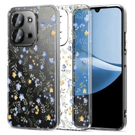   Xiaomi Redmi 15C 4G / Poco C85 4G Tok / Tech-Protect FlexAir - Tavaszi Virágos