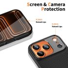 iPhone 17 Pro Tok - Tech-Protect Kevlar Aramid MagSafe - Fekete