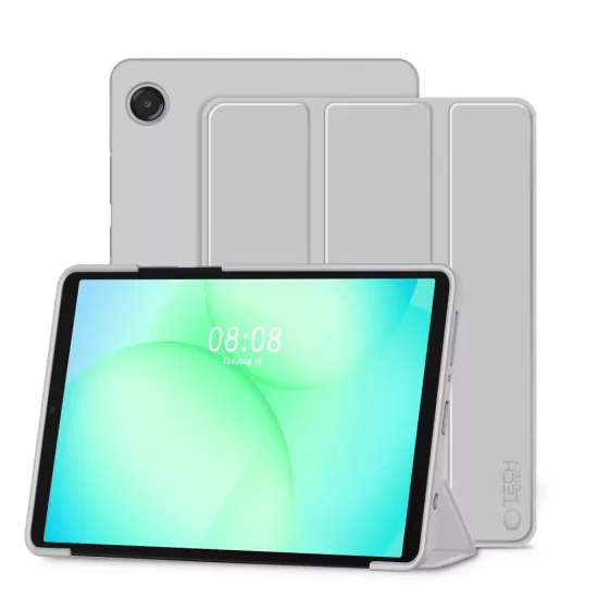 Samsung Galaxy Tab A9 / A11 8.7" Tok - Tech-Protect SmartCase - Szürke