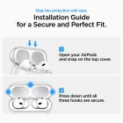 AirPods Pro 3 Tok - Spigen Liquid Crystal - Átlátszó