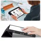 Samsung Galaxy Tab A9 / A11 8.7" Tok - Tech-Protect SmartCase - Fekete