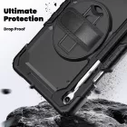 Samsung Galaxy Tab S11 11.0" (X730 / X736B) Tok - Tech-Protect Solid Case - Fekete