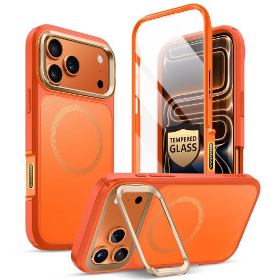 iPhone 17 Pro Max Tok - Supcase i-Blason Ares Flip MagSafe - Narancs