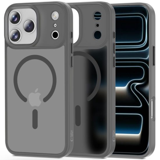 iPhone 17 Pro Max Tok - Tech-Protect MagMat MagSafe - Matt Szürke