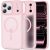 iPhone 17 Pro Tok - Tech-Protect MagMat MagSafe - Matt Pink