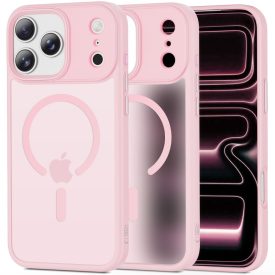   iPhone 17 Pro Max Tok - Tech-Protect MagMat MagSafe - Matt Pink