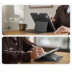 iPad Pro 13" (2024-2025) Tok - ESR Flip Hybrid Case - Fekete