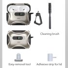 AirPods Pro 3 Tok - ESR Cyber FlickLock Magnetic - Ezüst