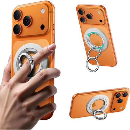 ESR Magnetic HaloLock MagSafe Gyűrűs Tartó - Fehér