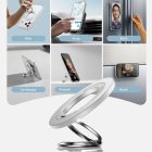 ESR Magnetic HaloLock MagSafe Gyűrűs Tartó - Fehér