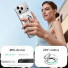 ESR Magnetic HaloLock MagSafe Gyűrűs Tartó - Fehér