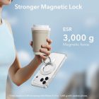 ESR Magnetic HaloLock MagSafe Gyűrűs Tartó - Fehér