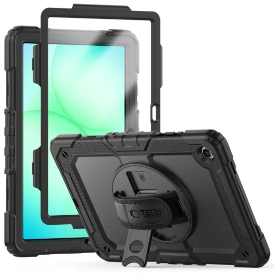 Samsung Galaxy Tab A9+ / A11+ Plus 11.0" Tok - Tech-Protect Solid Case - Fekete