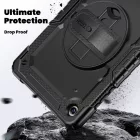 Samsung Galaxy Tab A9+ / A11+ Plus 11.0" Tok - Tech-Protect Solid Case - Fekete