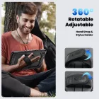Samsung Galaxy Tab A9+ / A11+ Plus 11.0" Tok - Tech-Protect Solid Case - Fekete
