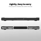 MacBook Pro 14" M1-M5 (2021-2026) / M5 Pro / M5 Pro Max Tok - Tech-Protect SmartShell - Átlátszó-Fekete