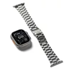 Apple Watch (44/45/46/49mm) Óraszíj - Ringke Metal One Air - Ezüst