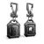 Apple AirTag 1 / 2 Tok - Tech-Protect Kevlar Pro - Fekete