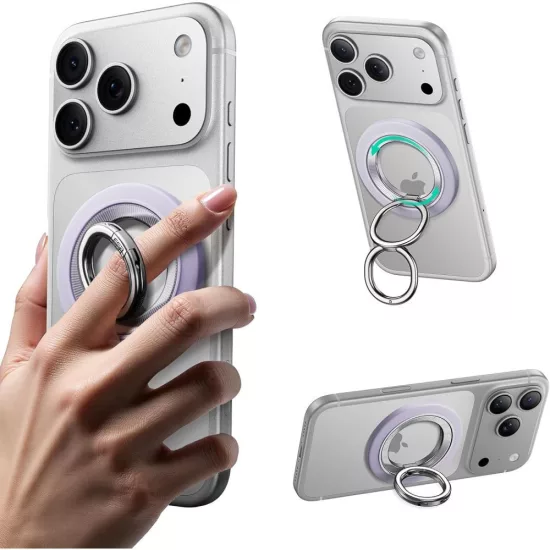 ESR Magnetic HaloLock MagSafe Gyűrűs Tartó - Lila