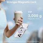 ESR Magnetic HaloLock MagSafe Gyűrűs Tartó - Lila