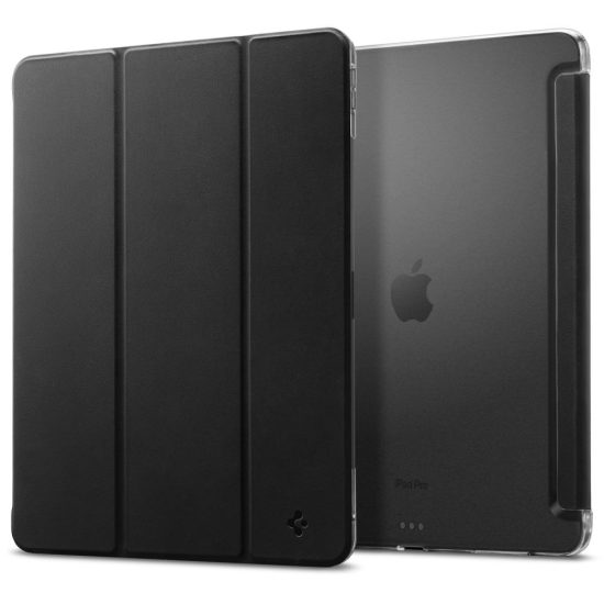 iPad Pro 13" (2024-2025) Tok - Spigen Liquid Air Folio - Fekete